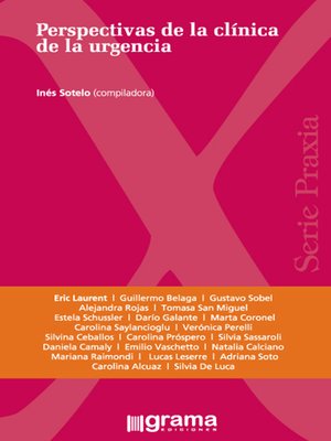 cover image of Perspectivas de la clínica de la urgencia